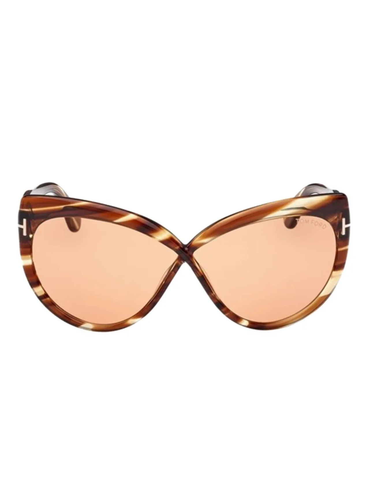 

Солнцезащитные очки TOM FORD Eyewear в большой оправе, коричневый