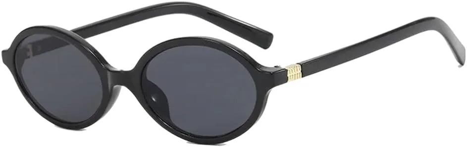 

Модные женские и мужские очки, летние ретро-очки овальной формы, очки «кошачий глаз», маленькая оправа, солнцезащитные очки для активного отдыха UJNHGQ, C10