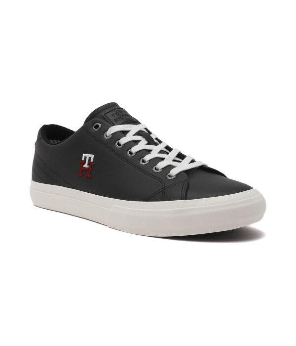 

Кожаные кроссовки th hi vulc street low leather Tommy Hilfiger, синий