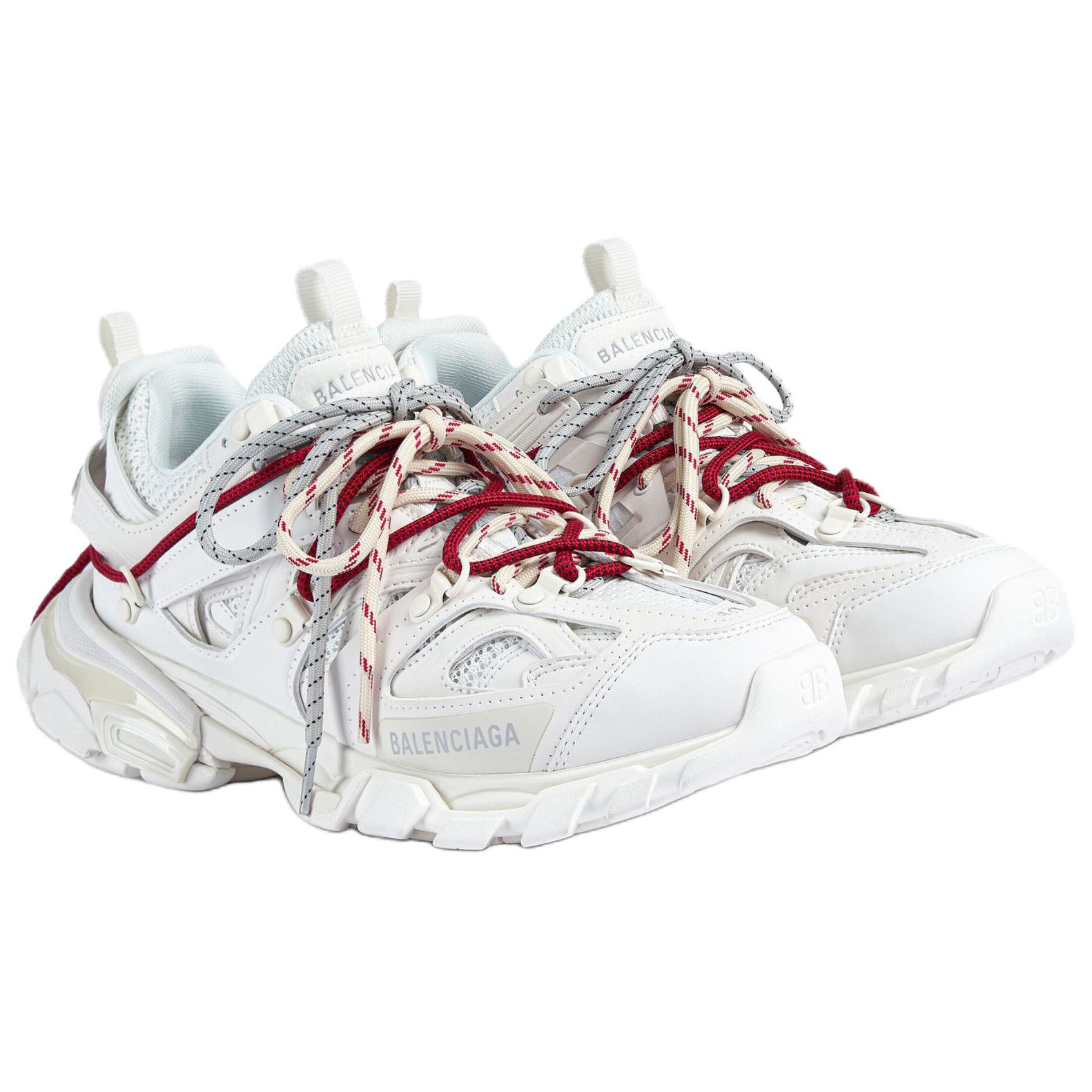 Balenciaga Track Trail Low top Chunky Sneakers мужские белые — фото 4