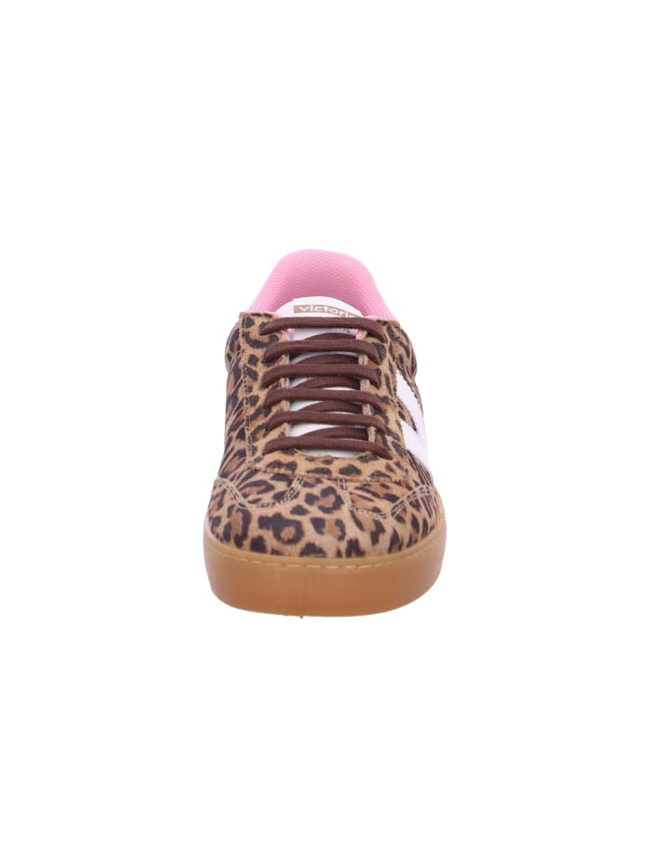 Кроссовки на шнуровке Victoria Shoes, коричневый — фото 4