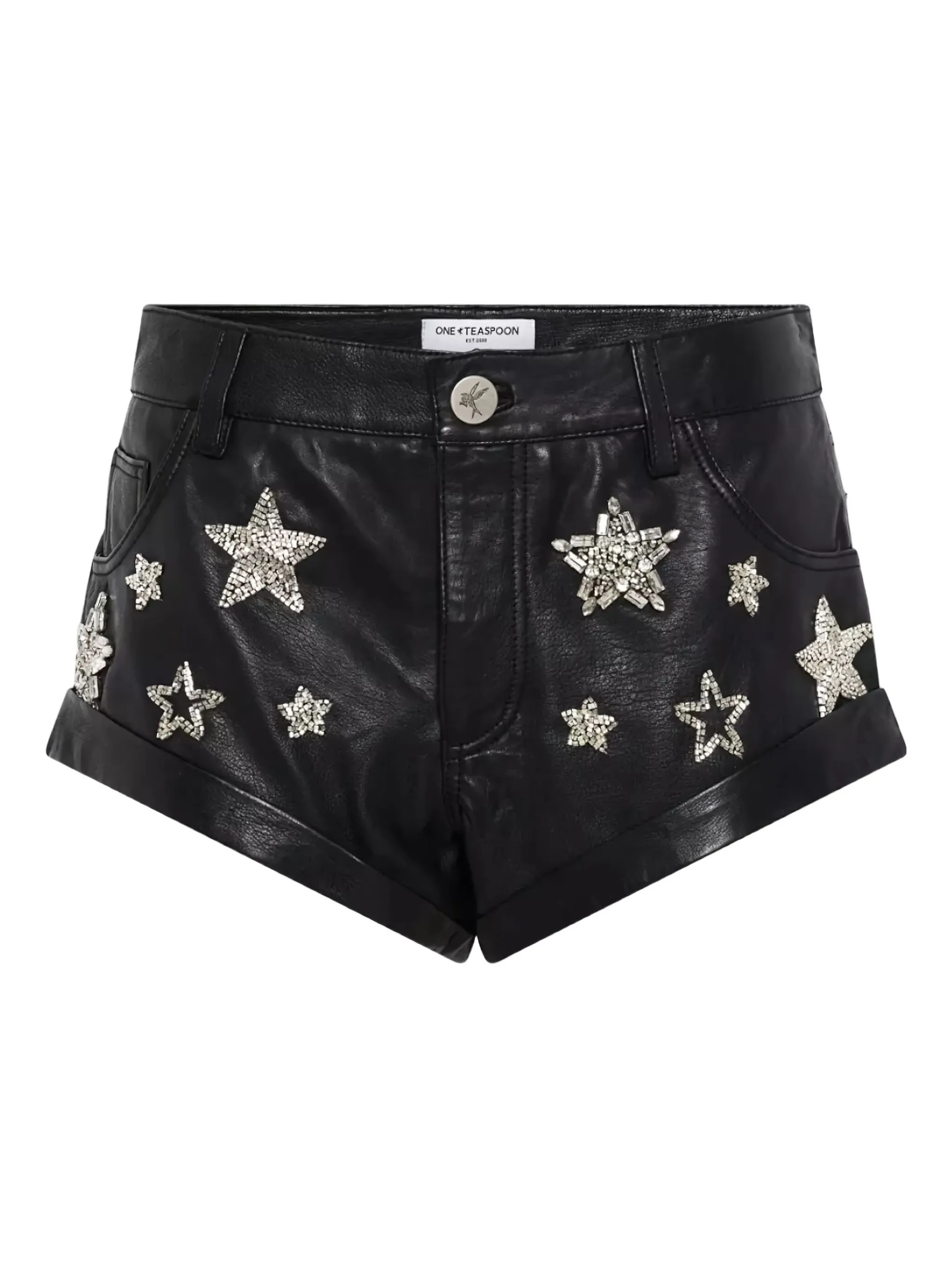 

Декорированные шорты One Teaspoon, черный