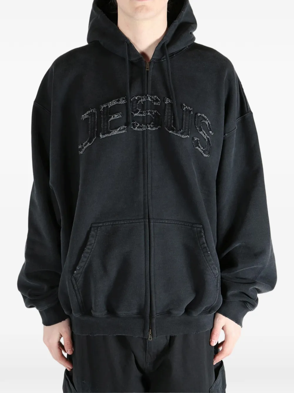Толстовка на молнии Vetements, черный — фото 2