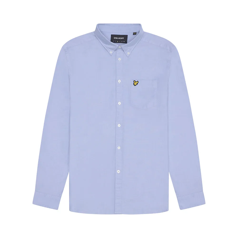 

Рубашка Lyle & Scott Plain Oxford, синий