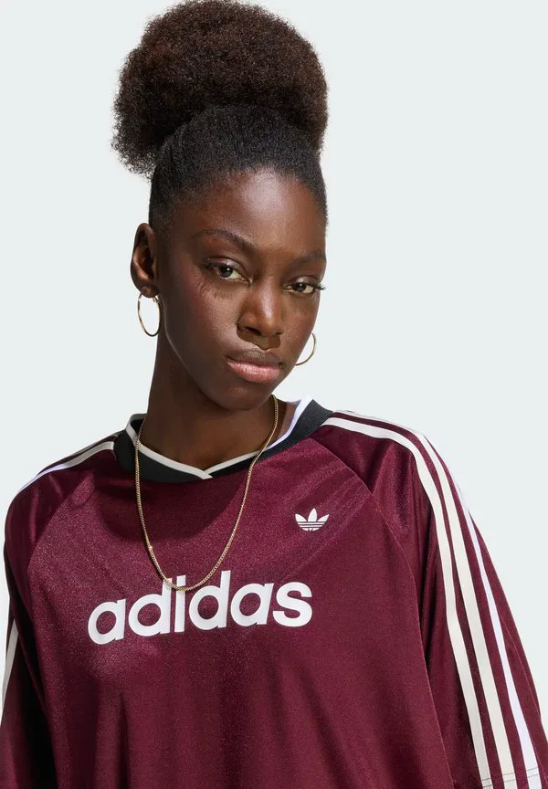 Топ с длинными рукавами Adidas Originals, Maroon — фото 3