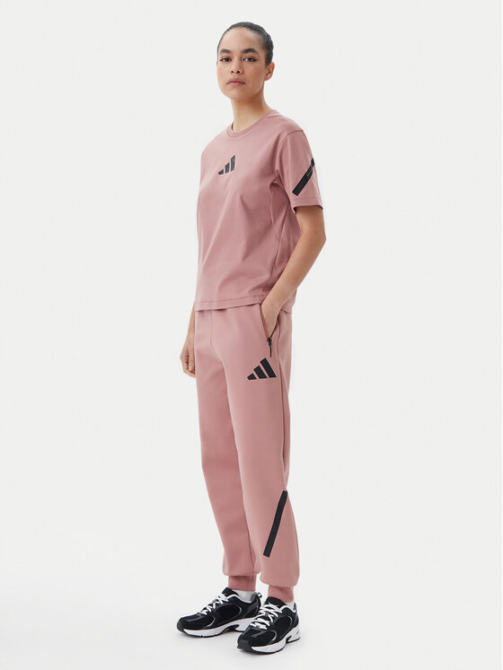 Спортивные брюки обычного кроя Z.N.E. JD5995 Adidas, розовый — фото 2