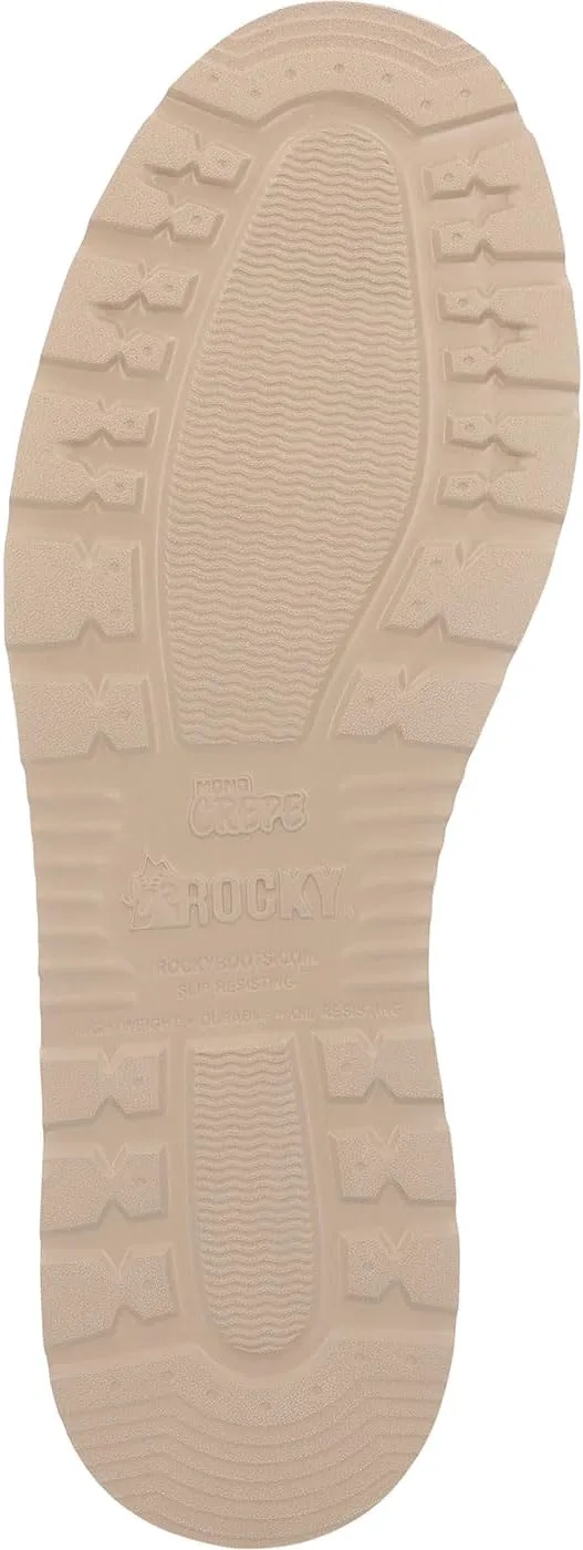 Рабочие ботинки ROCKY MonoCrepe Wedge 6” с композитным носком, коричневый — фото 3