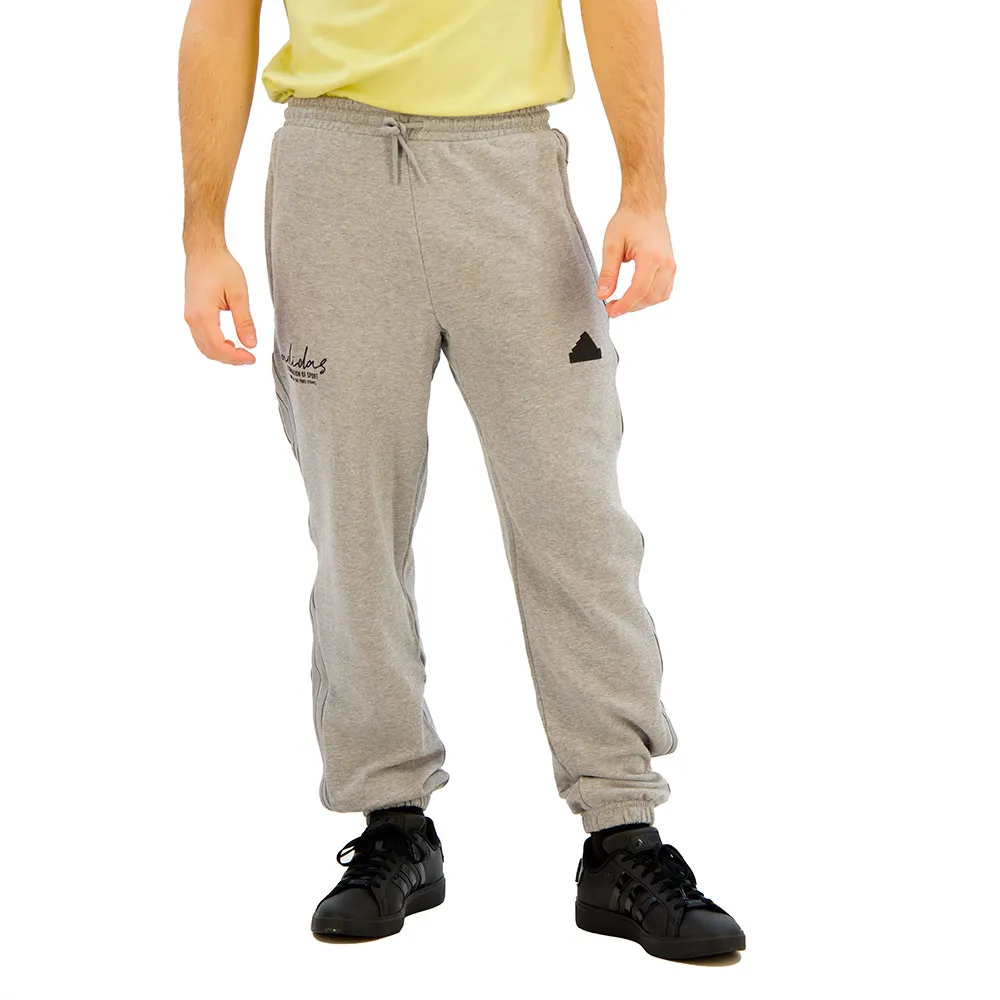 

Джоггеры adidas Brand Love French Terry, серый