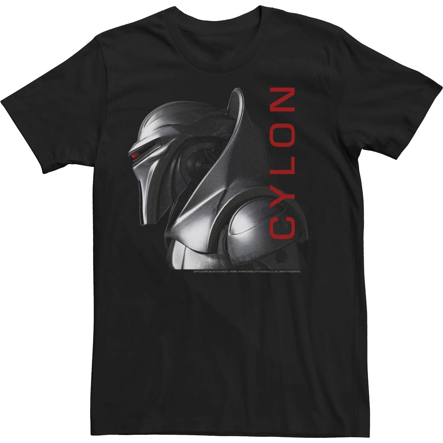 

Мужская футболка Battlestar Galactica Cylon Profile Licensed Character
