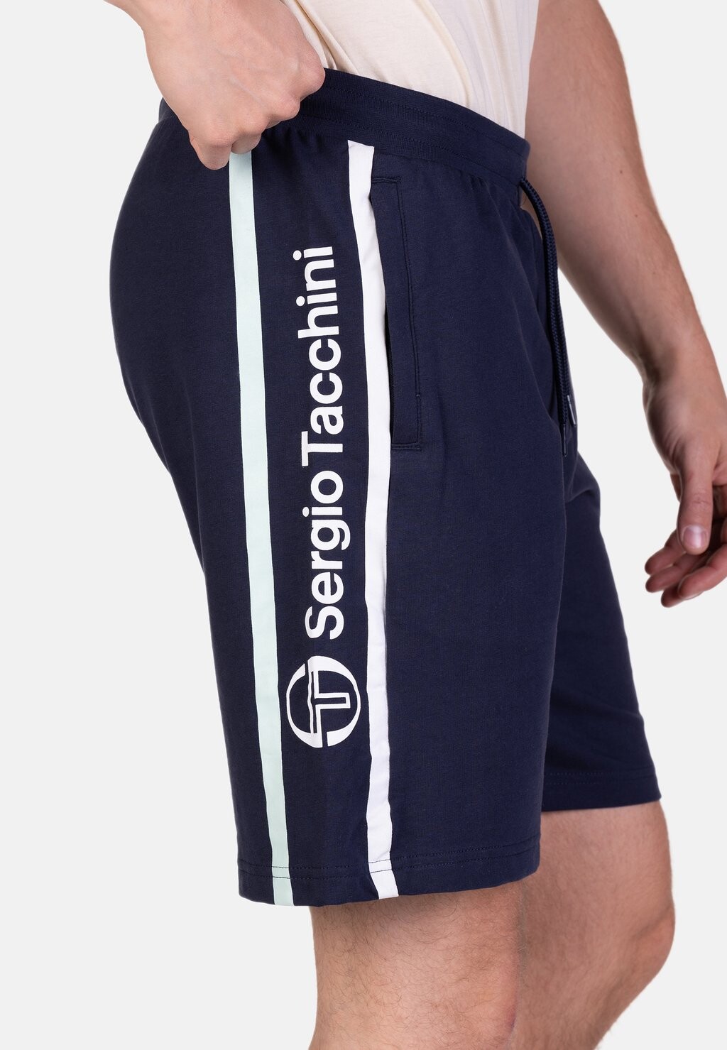 

Спортивные шорты темно-синего цвета для серфинга Abbey Sergio Tacchini, темно-синий