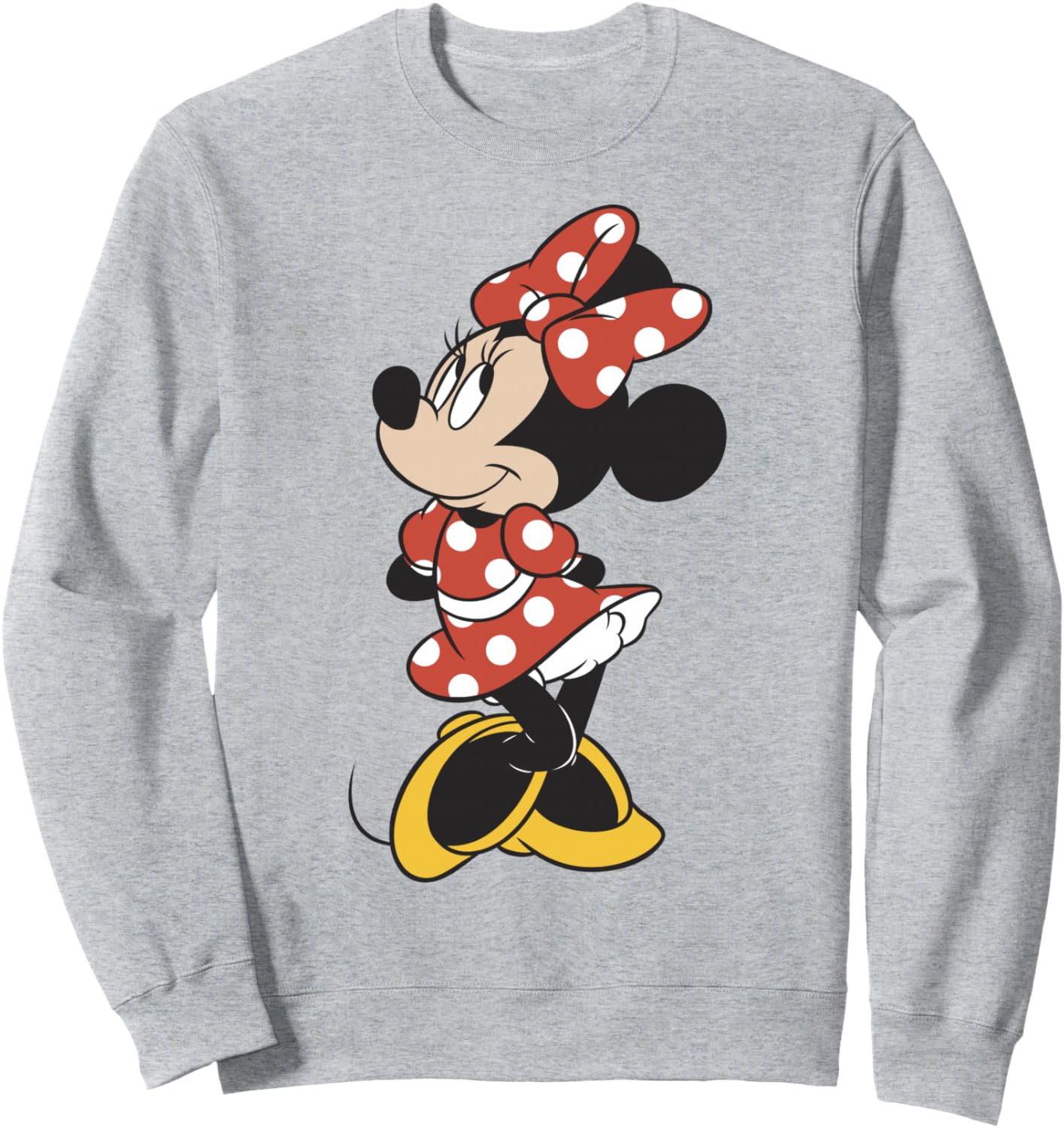 

Винтажная толстовка с изображением Минни Маус от Disney, серый