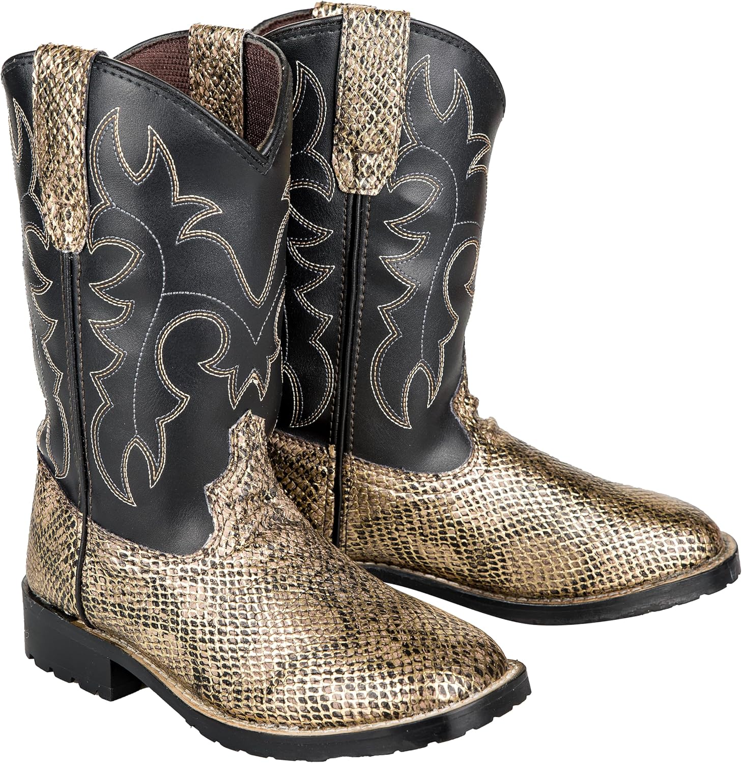 

Детские западные сапоги TuffRider Youth Snake In My Boot, черный