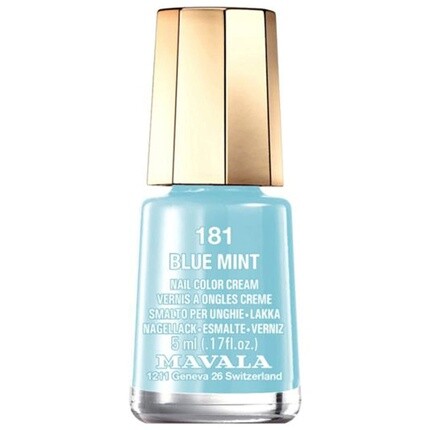 

Мини-лак для ногтей Aqua Blue 5 мл, Mavala