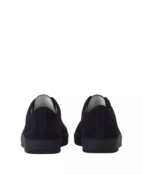 Мужские кроссовки dbb1 из кожи и замши Lanvin, синий — фото 3