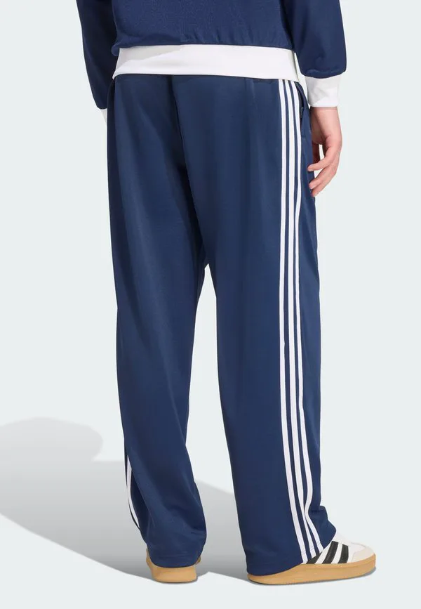 Свободные спортивные штаны из термобелья Adidas Originals, Night Indigo White — фото 2