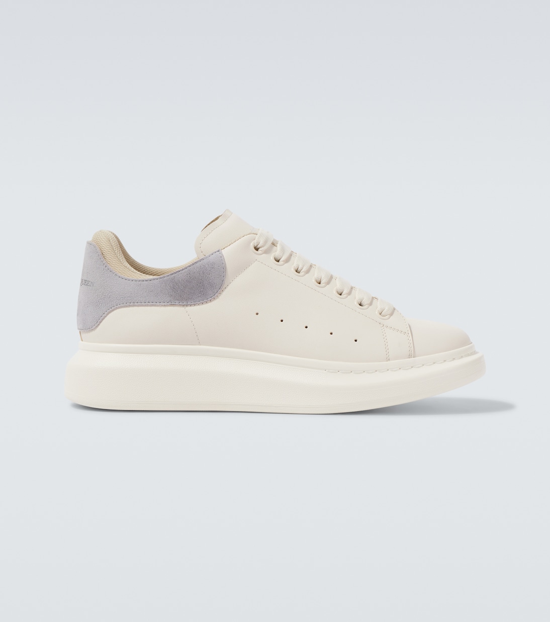 

Массивные кожаные кроссовки McQueen, White /Light Grey