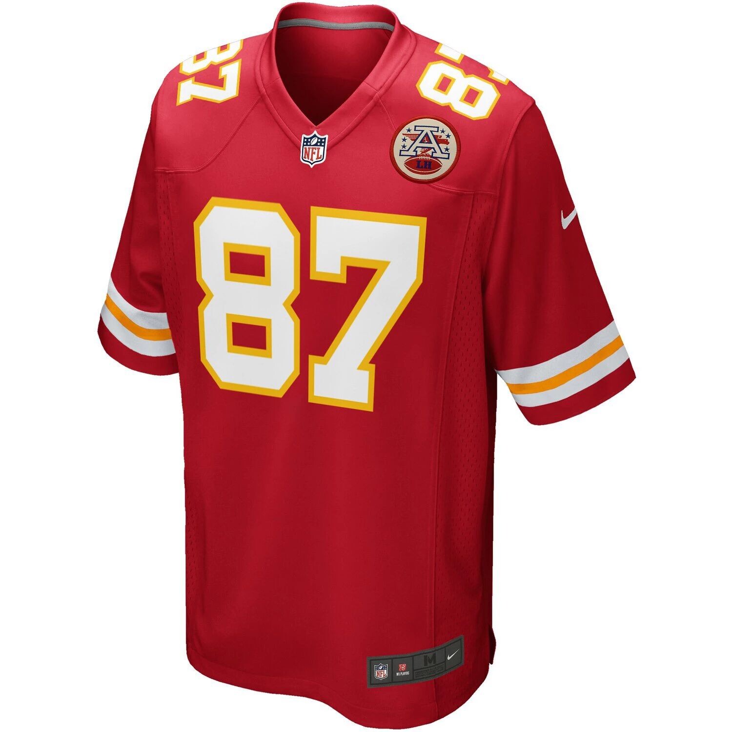Молодежная футболка Nike Travis Kelce Red Kansas City Chiefs Team Color Game Nike — фото 2