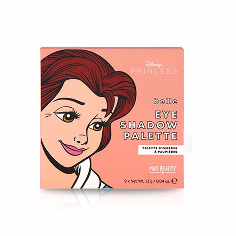 

Тени для век Disney Pop Mini Paleta Sombras Bella Mad Beauty, 10 гр.
