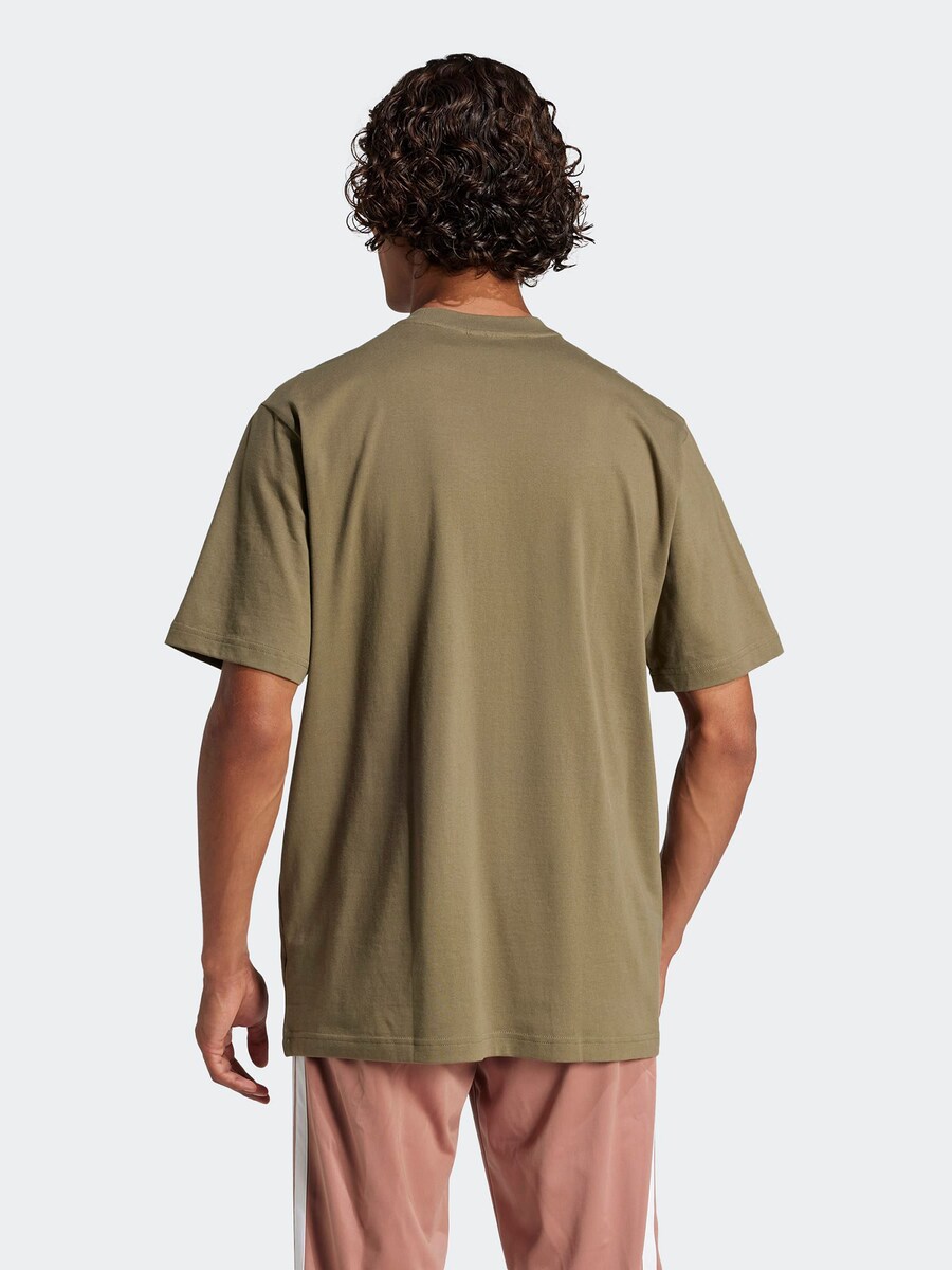 Футболка ADIDAS ORIGINALS Essentials, Olive — фото 4