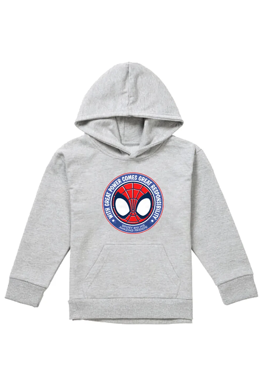 Детский худи Marvel Spidey, серый — фото 4