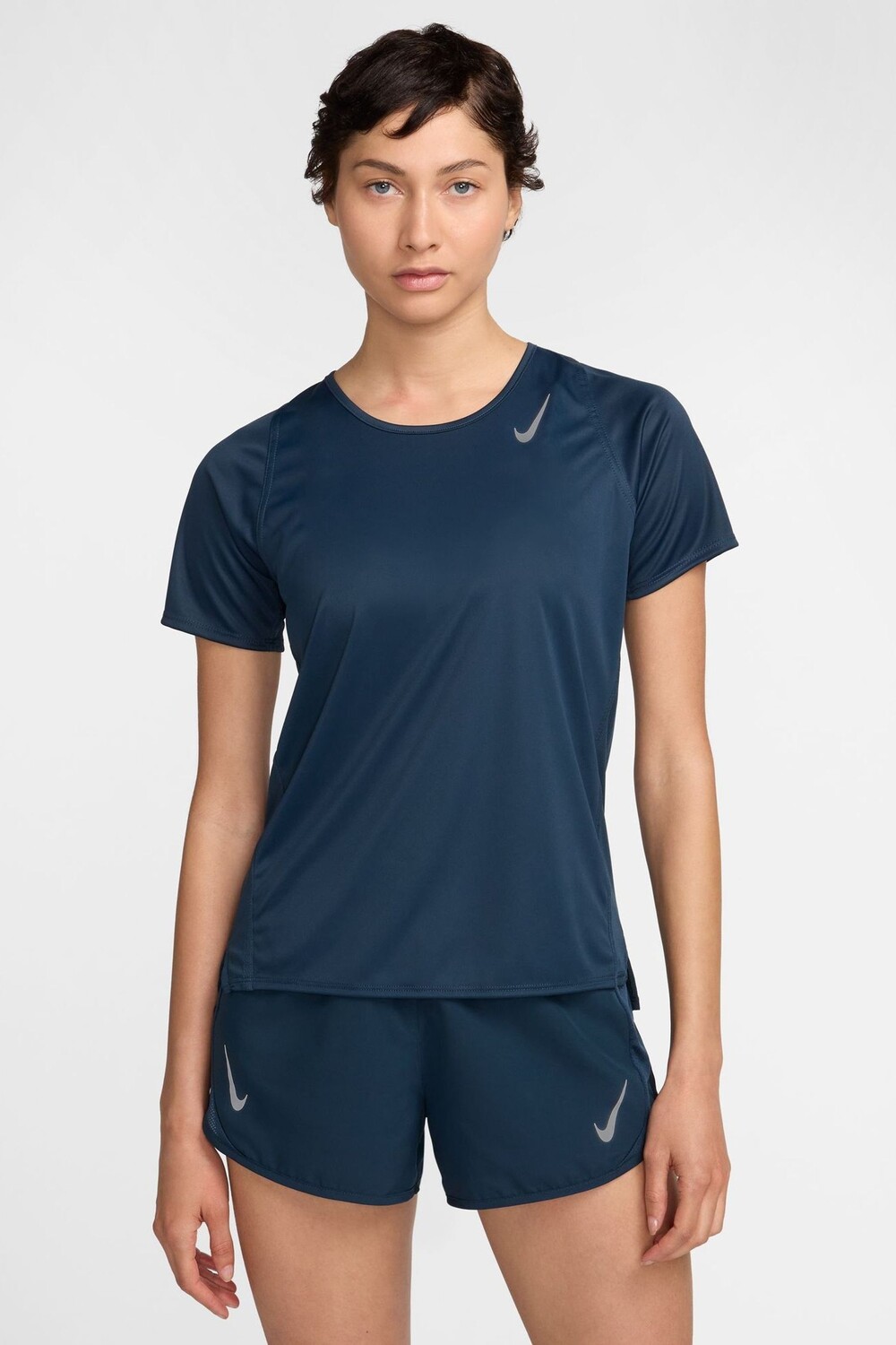 

Футболка для бега с коротким рукавом Dri Fit Race Nike, синий