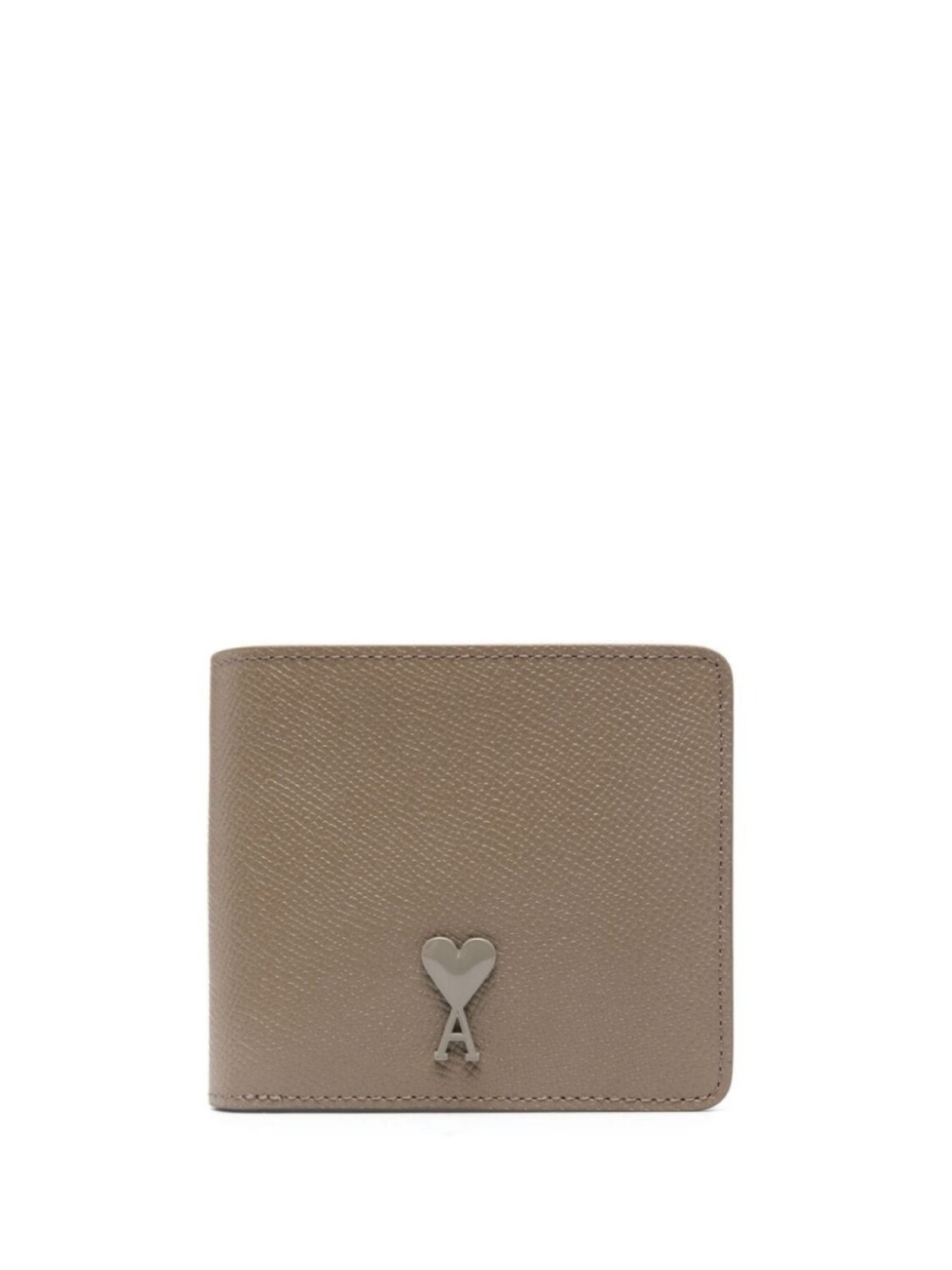 

AMI Paris кошелек с монограммой Ami De Coeur, нейтральный цвет
