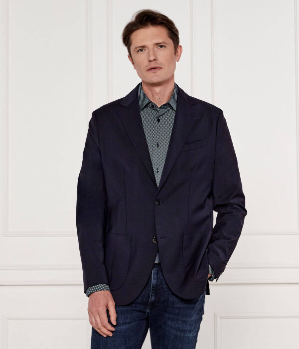 

Шерстяная куртка Regular fit Tommy Hilfiger, черный
