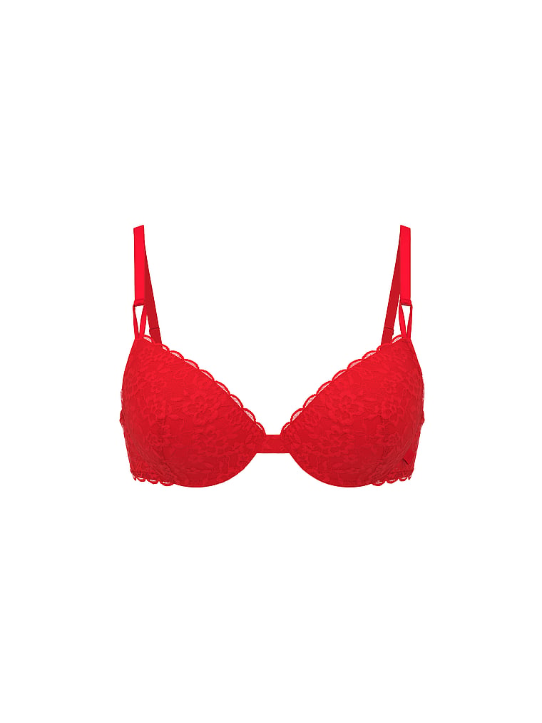 Сексуальный бюстгальтер-пуш-ап из кружева София Victoria'S Secret, lace lipstick — фото 3