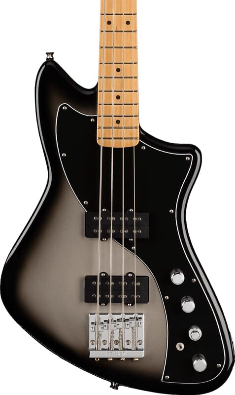 

Басс гитара Fender Player Plus Active Meteora Electric Bass Maple Fingerboard, Silverburst