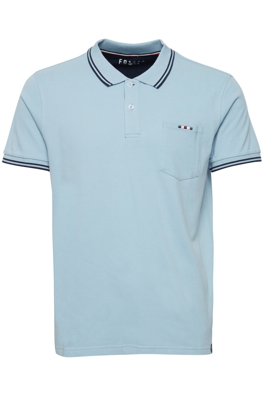 

Рубашка поло FQ1924 Shirt Elvar, цвет light blue/dark blue