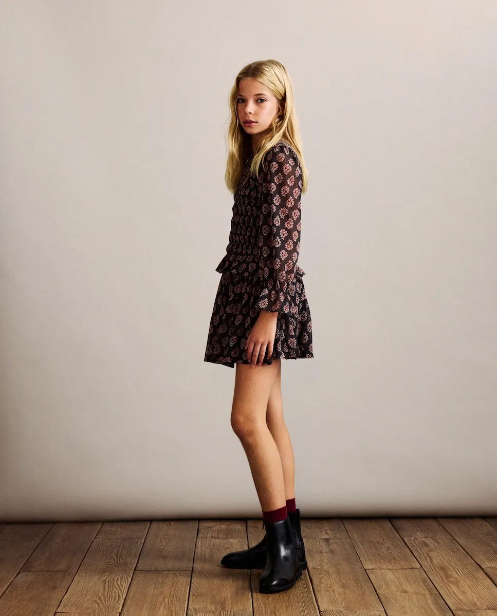 

Юбка для девочки с резинкой и принтом пейсли Coconut El Corte Inglés, зеленый