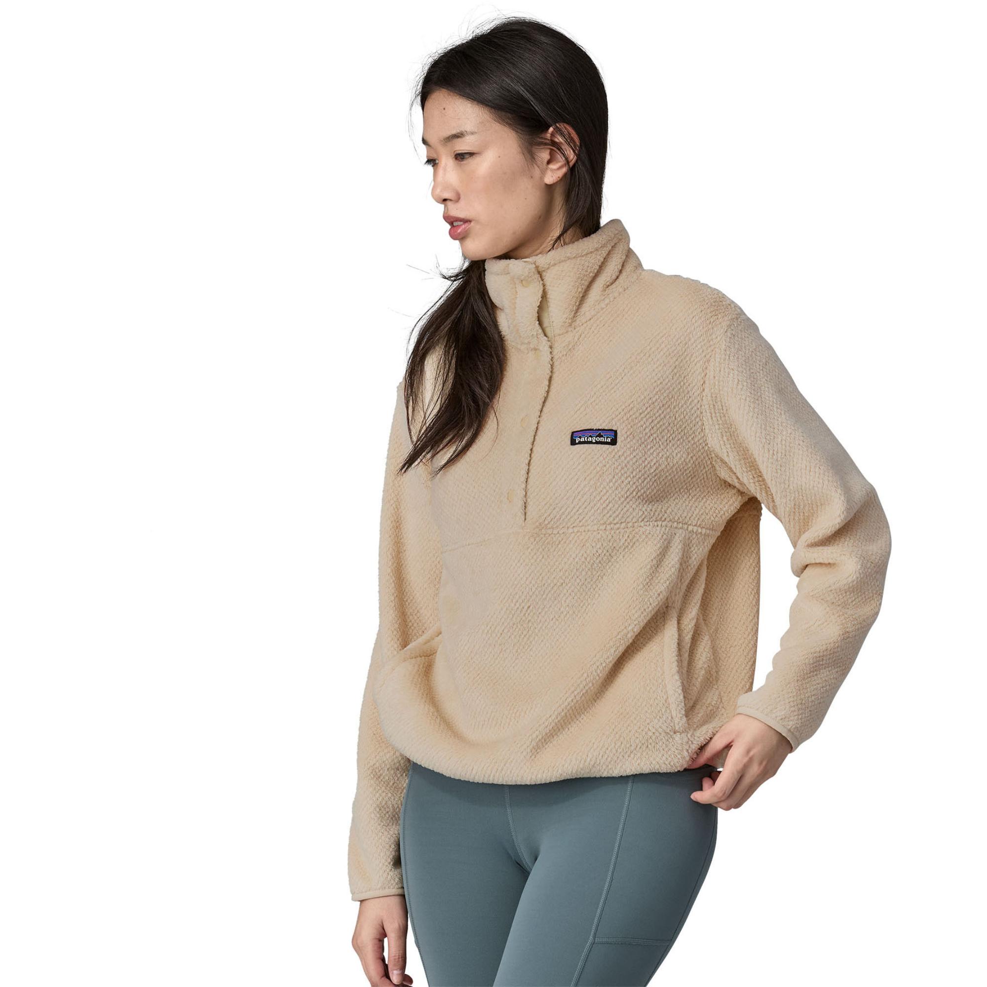 

Женский пуловер Re-Tool с застежкой на половину кнопки Patagonia, Dark Natural