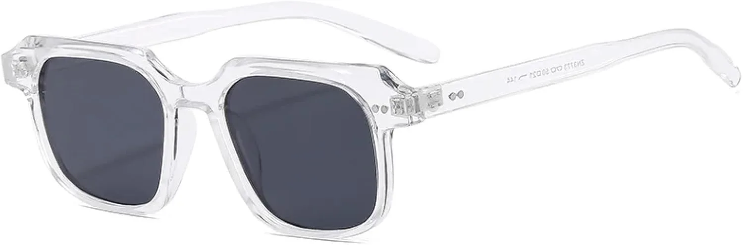 

Солнцезащитные очки с защитой от УФ-излучения UV400 | Легкая оправа | Для женщин и мужчин | Для занятий спортом на открытом воздухе и вождения DSVIGF, Transparent