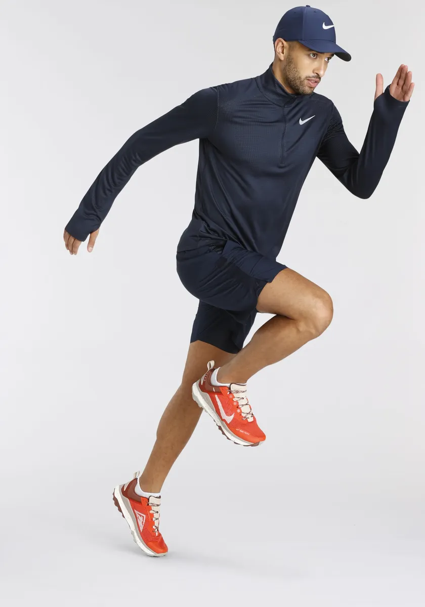 

Футболка для бега Nike "PACER MEN'S 1/-ZIP RUNNING TOP", серебристый