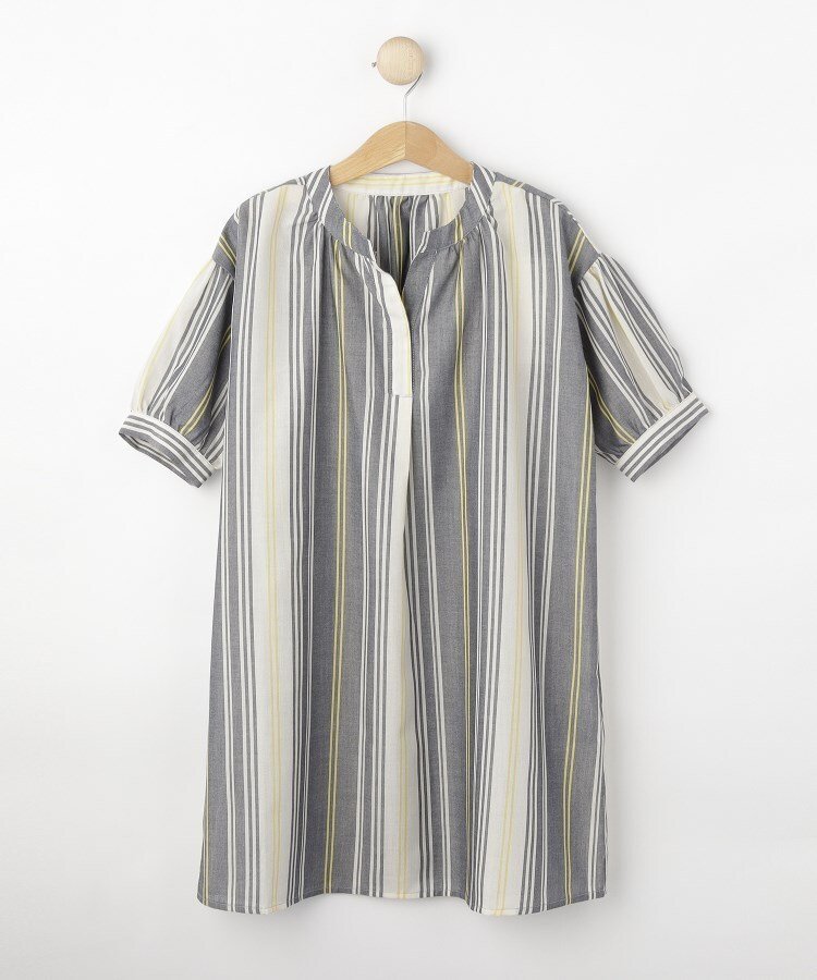 Платье в клетку из марли Dessin, Charcoal Gray(313)