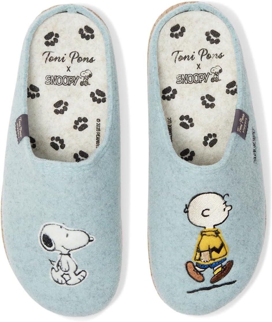 Тапочки Toni Pons Women's Snoopy, Cel/Sky