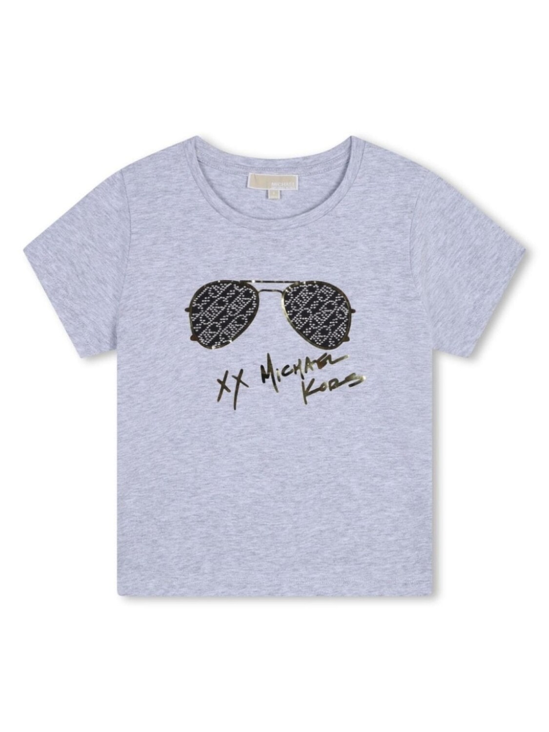 

Michael Kors Kids футболка с принтом, серый