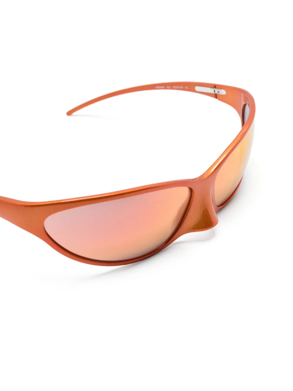 Солнцезащитные очки 4G Cat Balenciaga Eyewear, оранжевый — фото 3
