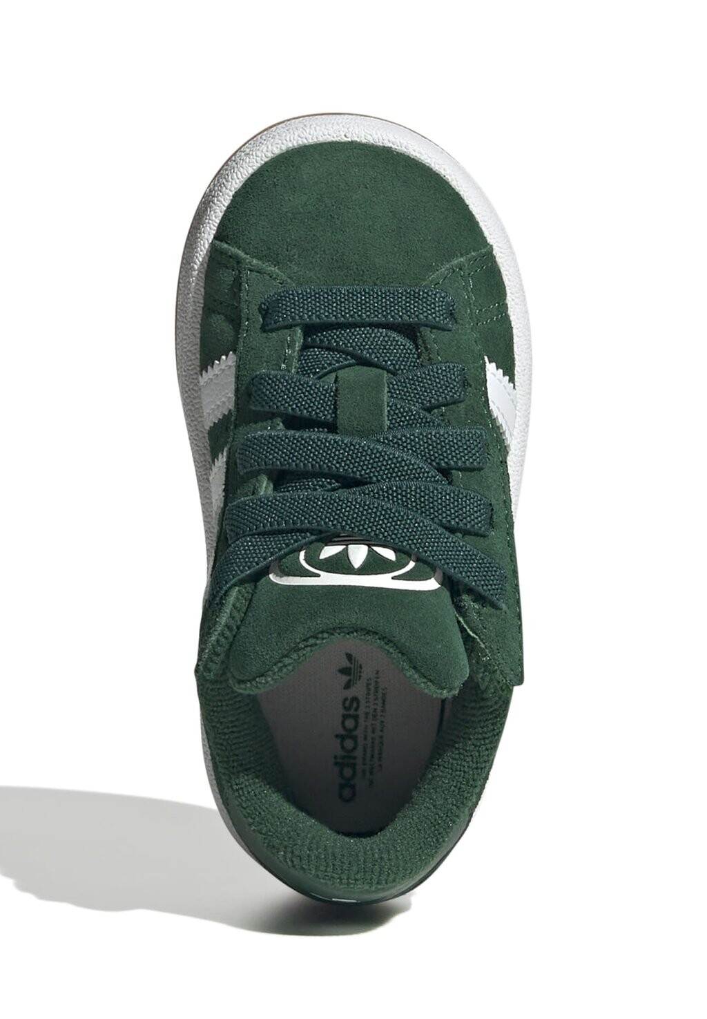 Кроссовки CAMPUS 00S COMFORT CLOSURE ELASTIC LACE KIDS adidas, темно-зеленый — фото 4