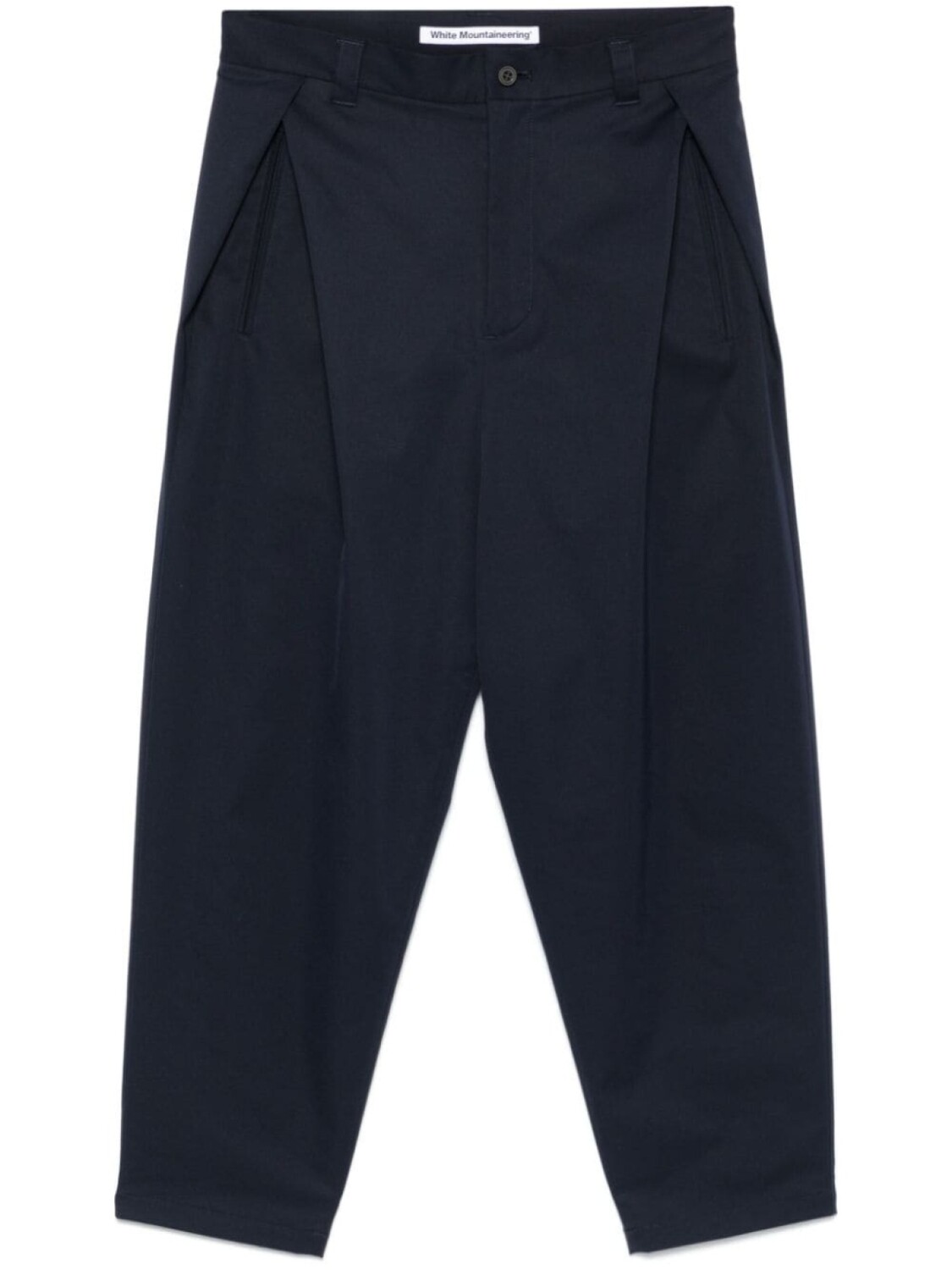

White Mountaineering зауженные брюки, синий