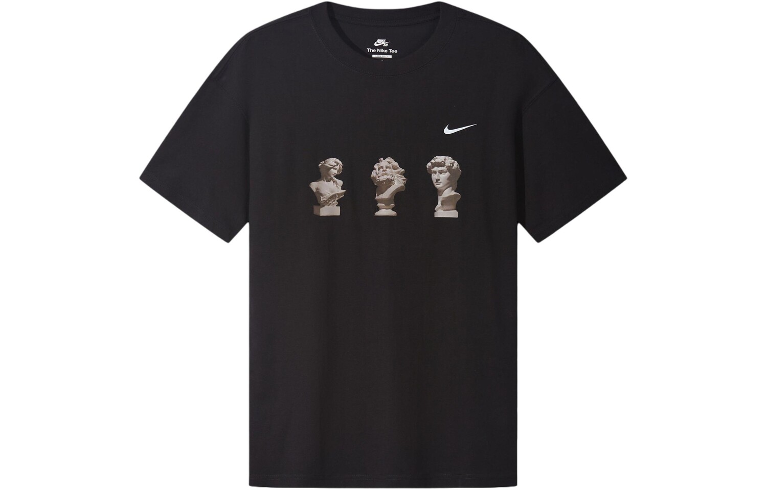 

Футболка SB мужская черная Nike, черный