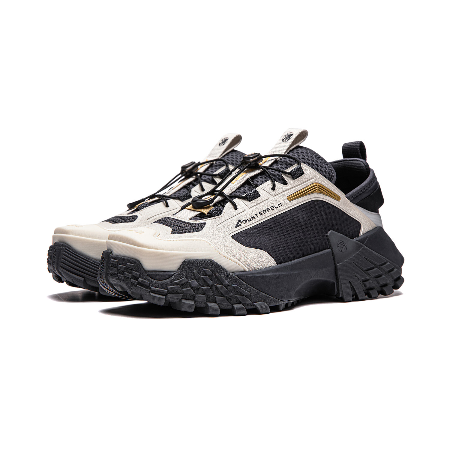 Кроссовки LINING Lifestyle Shoes Men Low-top Gray/Black, серый/черный — фото 2