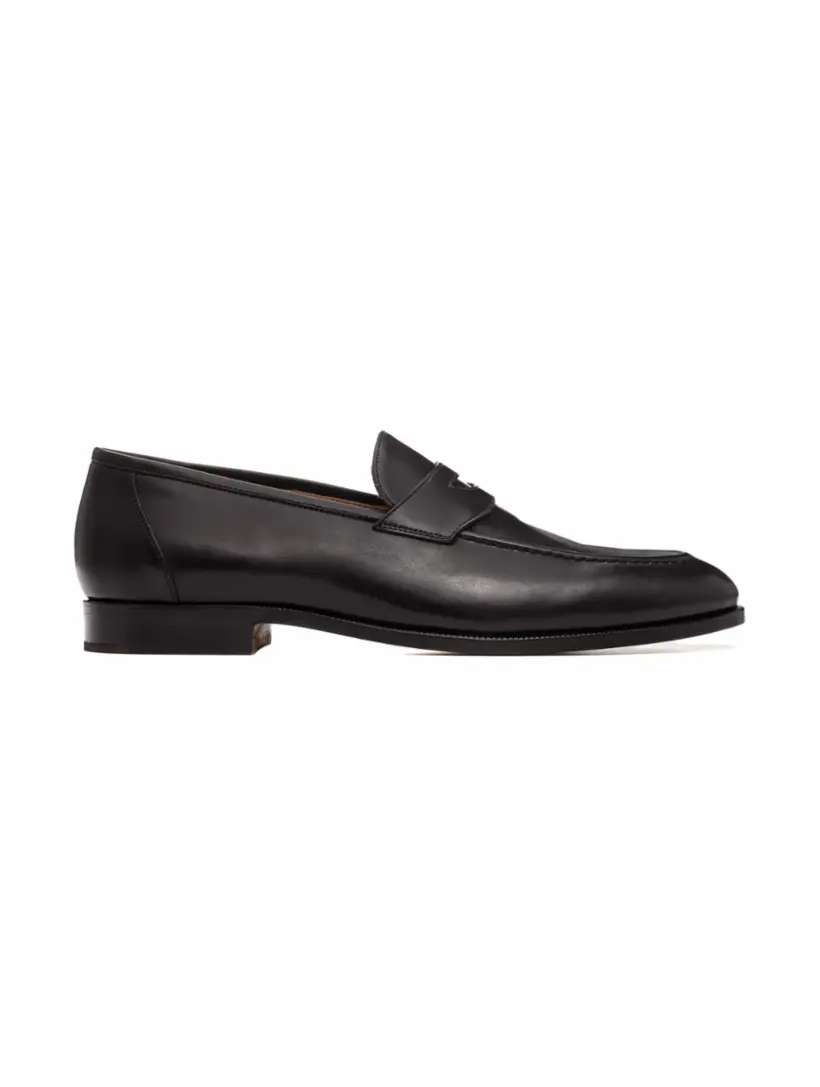 

Кожаные пенни-лоферы Sergio Walk Loro Piana, черный