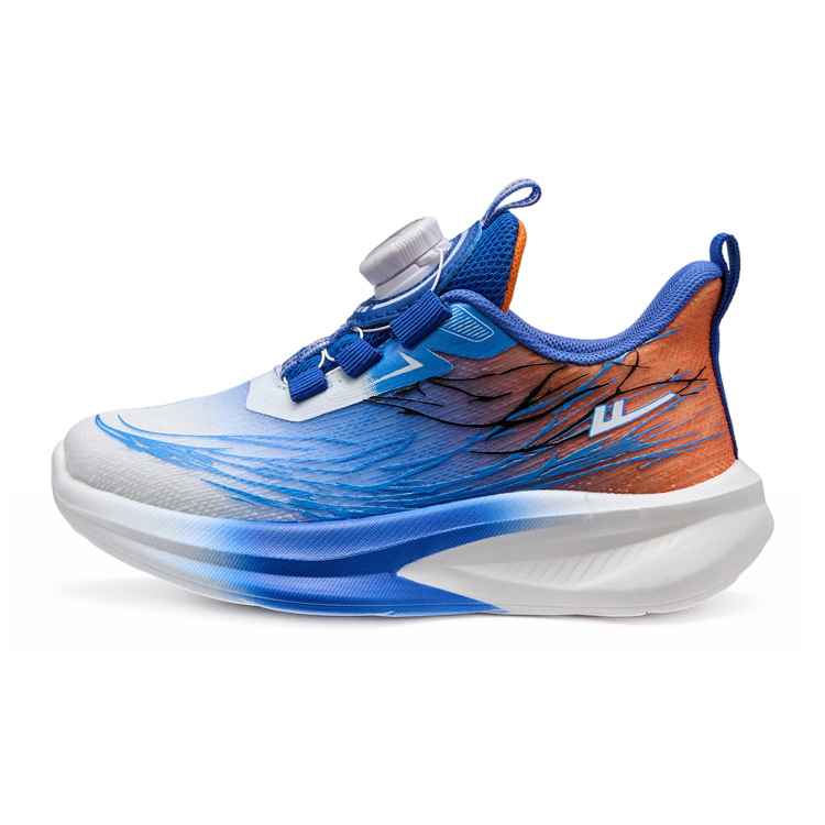 Детские кроссовки для бега Low top с амортизацией, дышащие, легкие и устойчивые к истиранию WARRIOR, темно-синий — фото 3