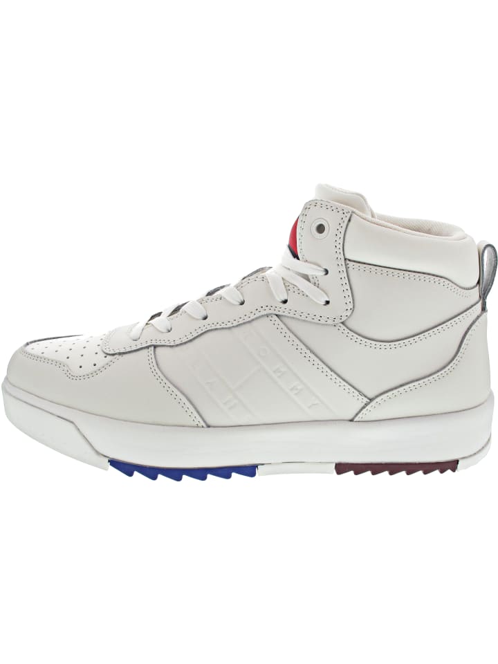 

TOMMY JEANS Высокие кроссовки Basket Midcut бежевого цвета