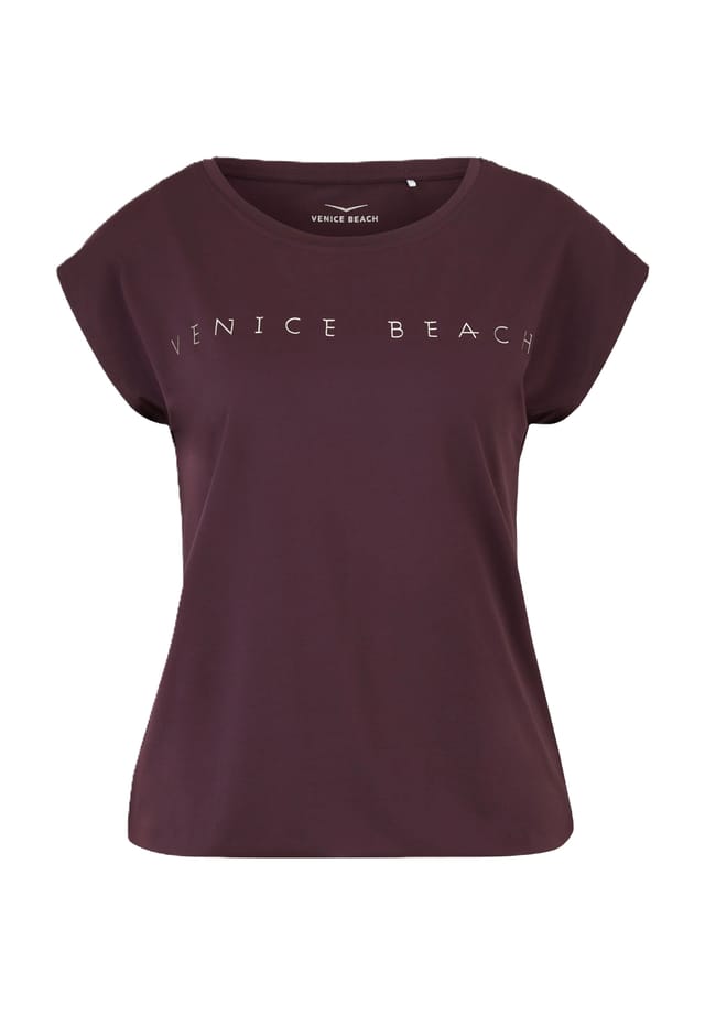 

Футболка "Wonder" с круглым вырезом Venice Beach, цвет 415 dark grape