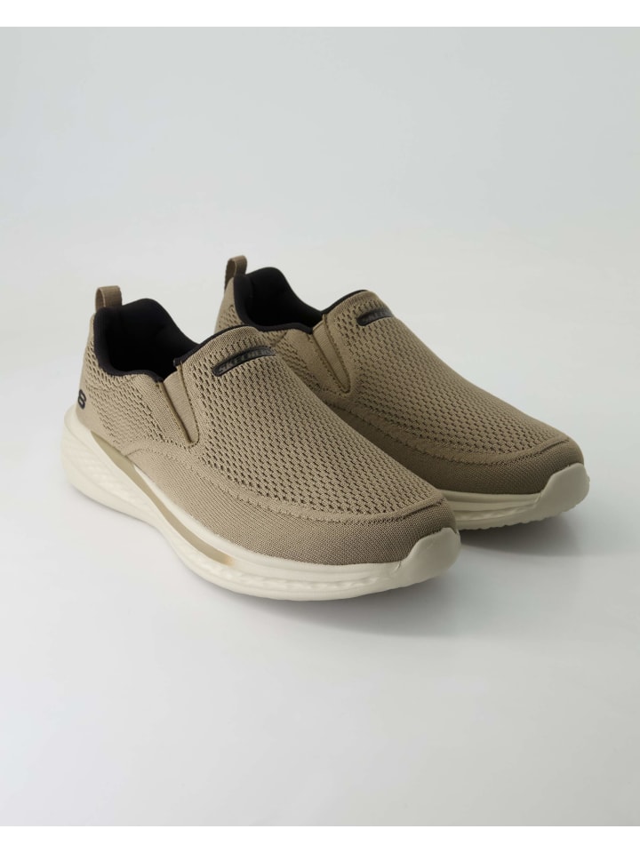 

Кроссовки на шнуровке Skechers, бежевый