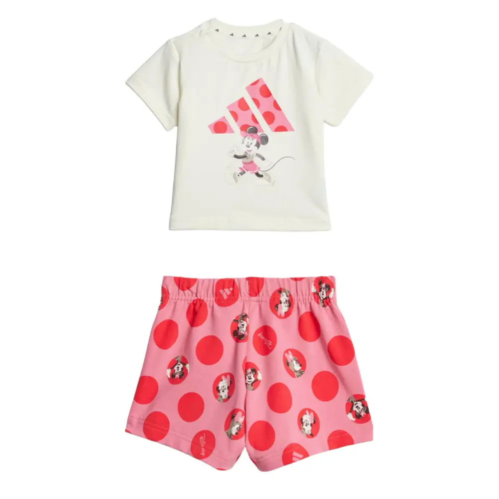 

Disney Casual Sportswear Ecru/Blended Pink/Pure Gemstone Red Infant And Toddler Adidas, розовый