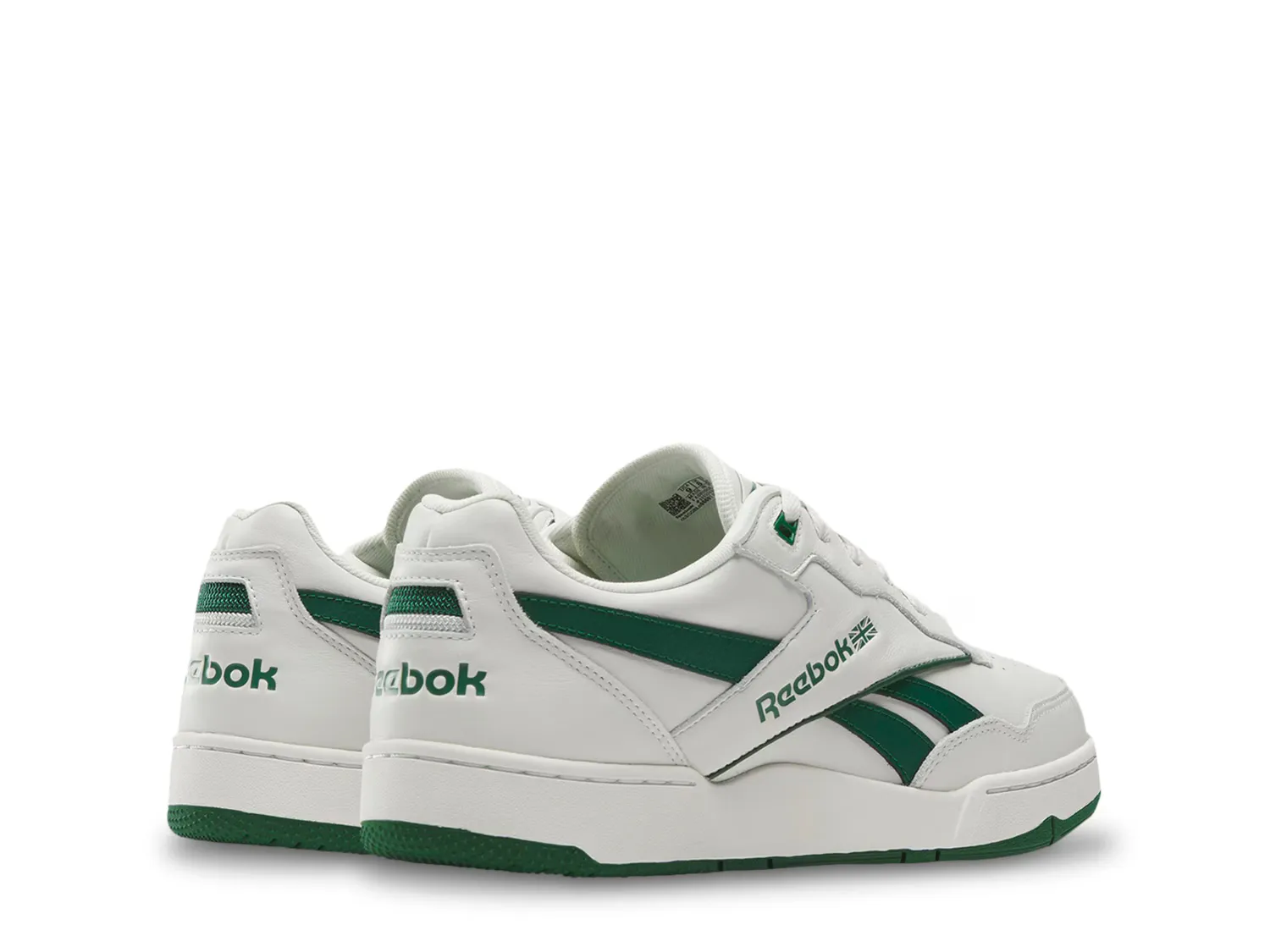 Кроссовки BB 4000 II Basketball Shoe Reebok, серый/зеленый — фото 3