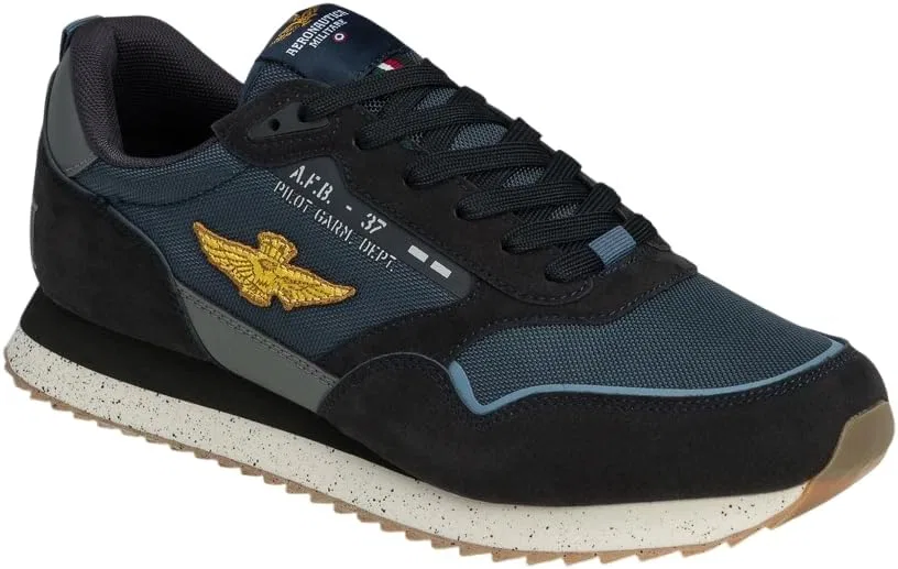Мужские классические кроссовки Aeronautica Militare 252SC0288UCT03545 8057630562875-46, Navy